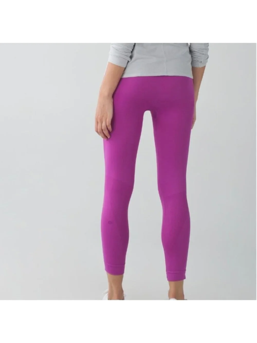 Lululemon Zone In Crop Ultra Violet